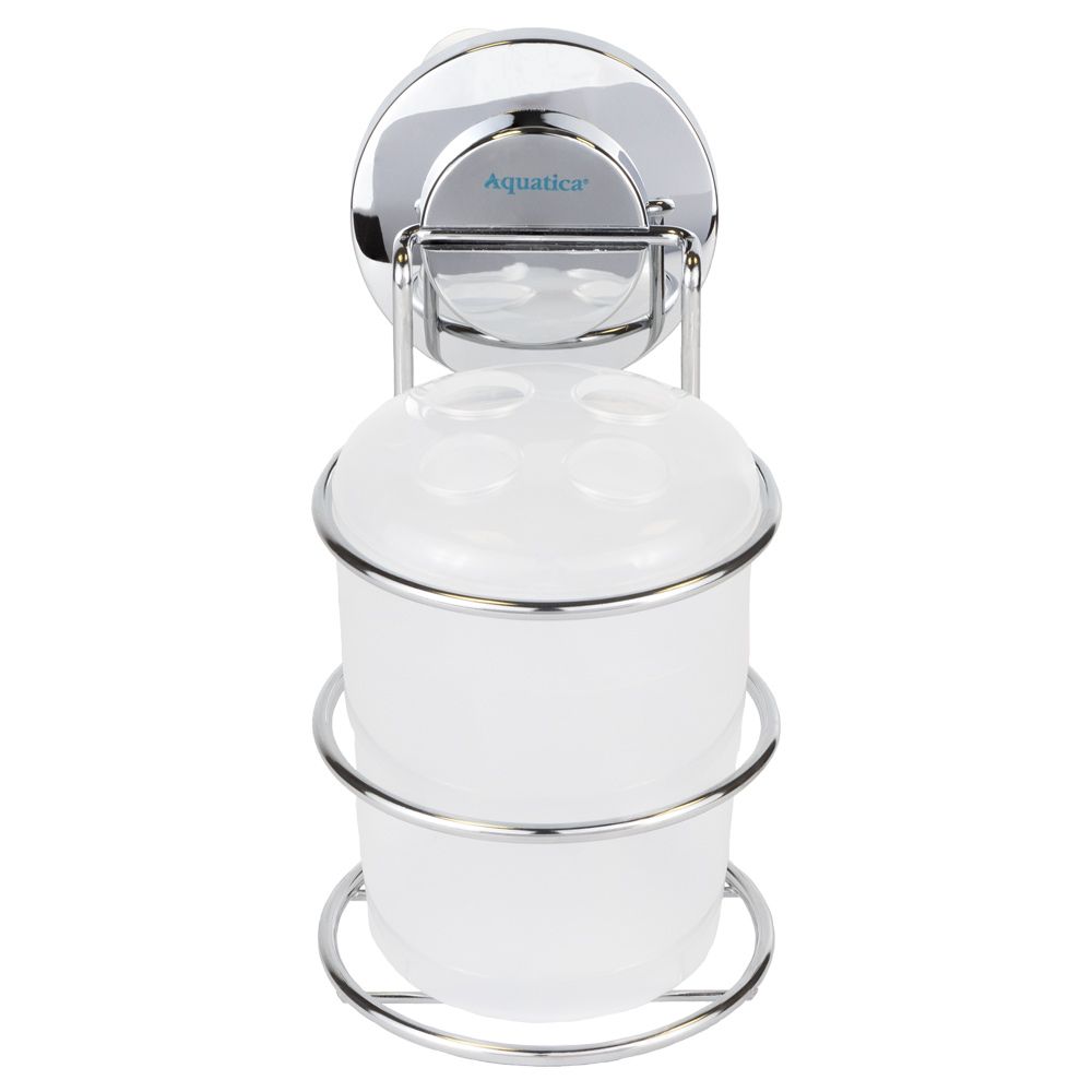 Склянка на вакуумній присосці s38 73×100×163мм AQUATICA