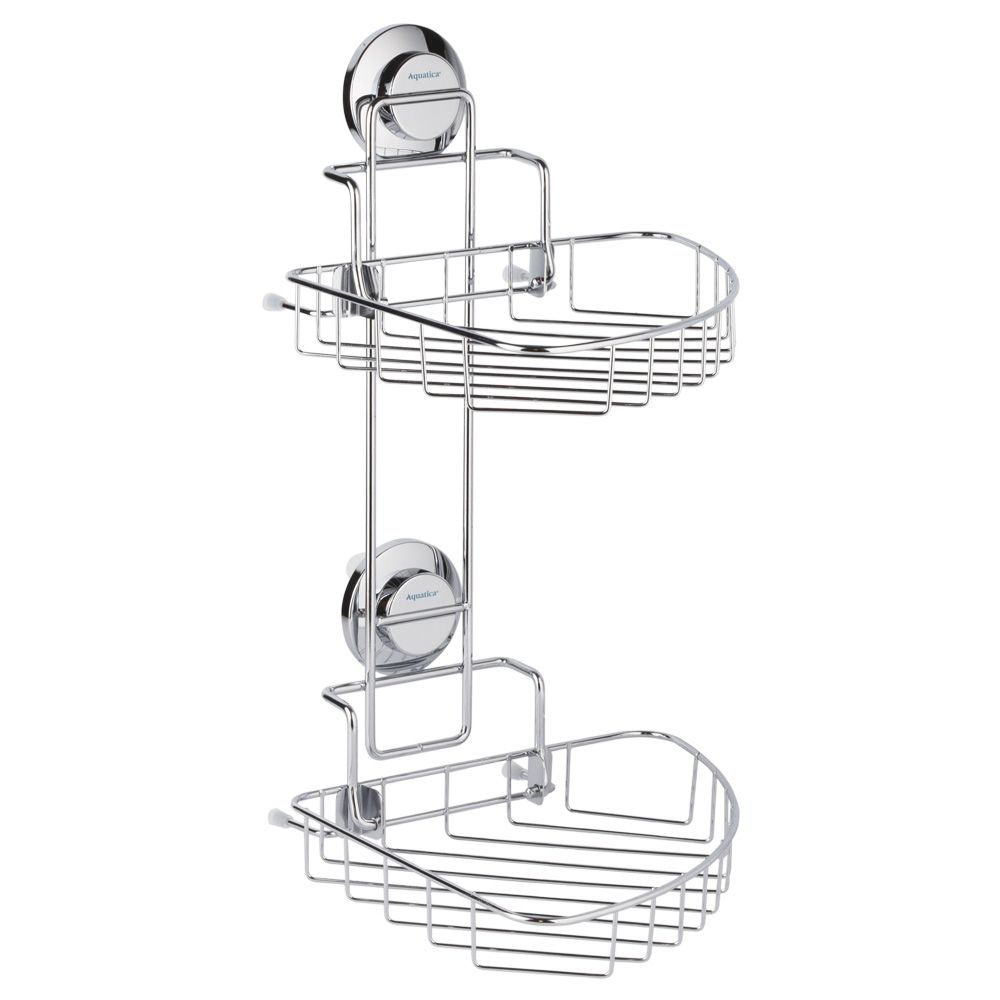Кошик на вакуумних присосках подвійний s38 212×252×373мм AQUATICA