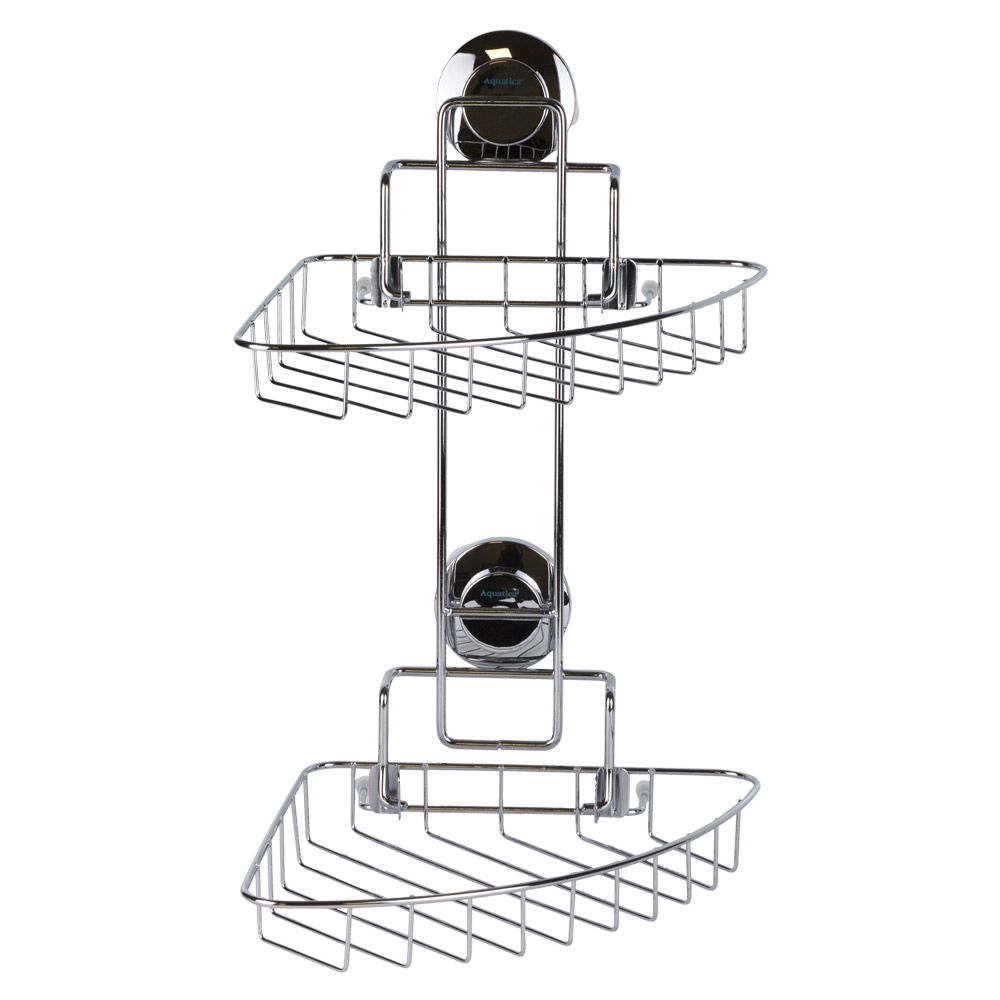 Кошик на вакуумних присосках подвійний s38 212×252×373мм AQUATICA