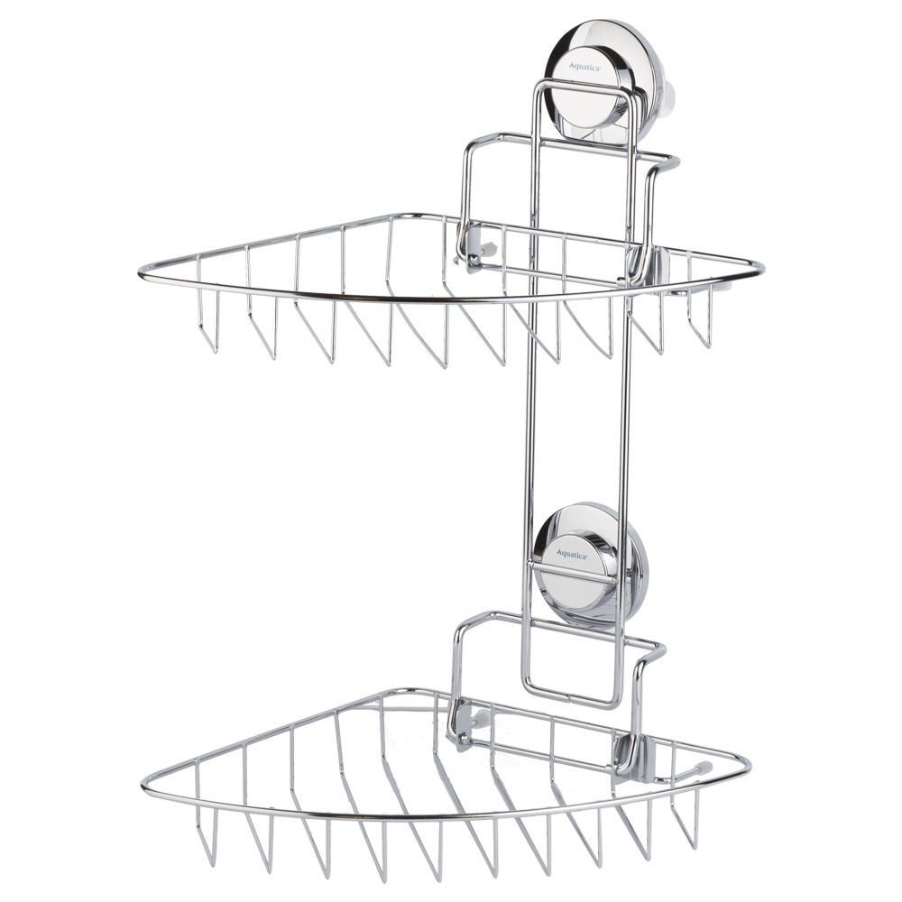 Кошик на вакуумних присосках подвійний s38 212×252×373мм AQUATICA