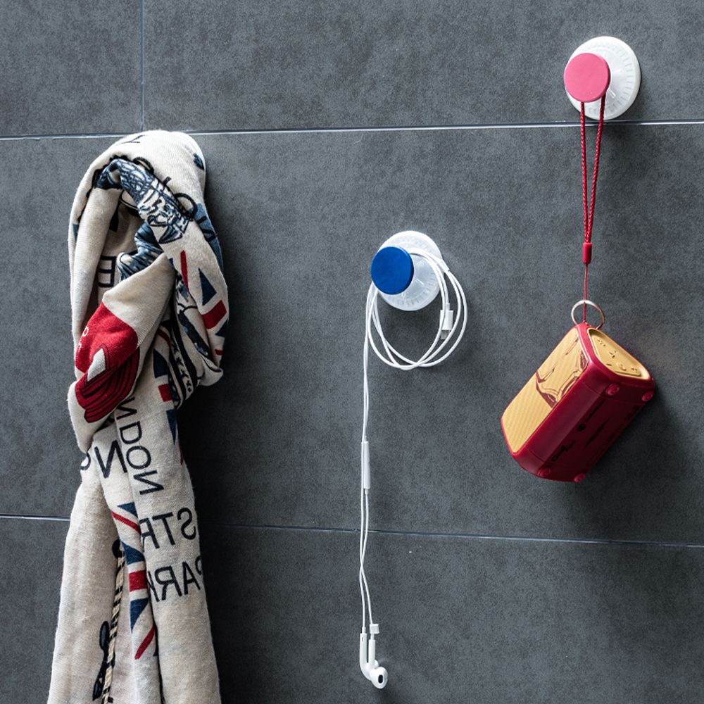 Гачки на вакуумних присосках s42 Ø40×40мм кольорові (6шт) AQUATICA