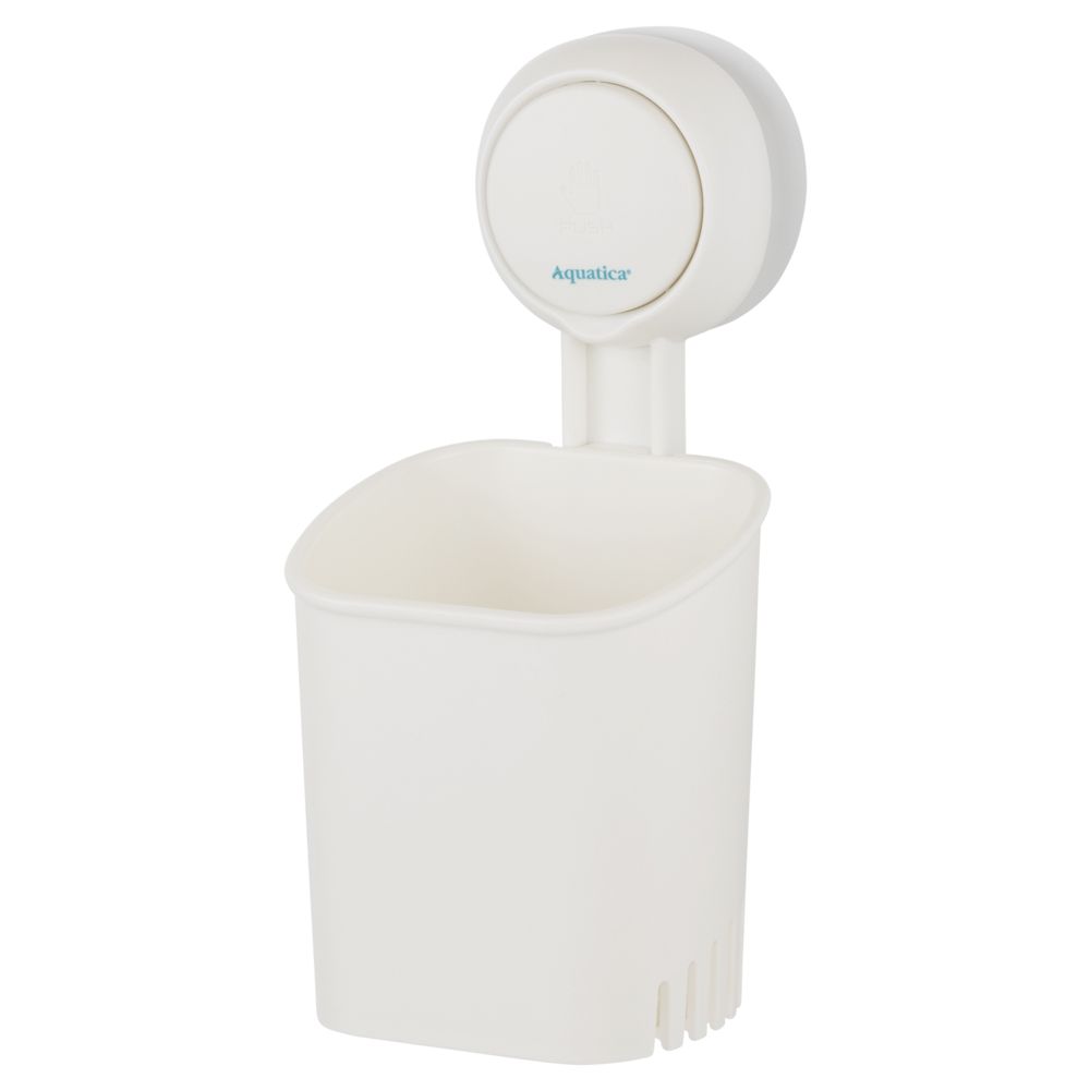 Склянка на вакуумній присосці s42 94×92×195мм AQUATICA