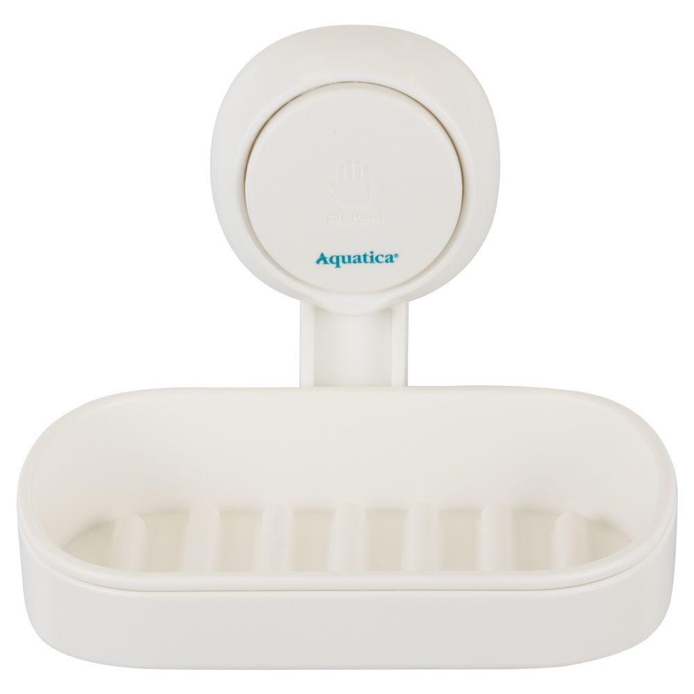 Мильниця на вакуумній присосці s42 142×103×111мм AQUATICA