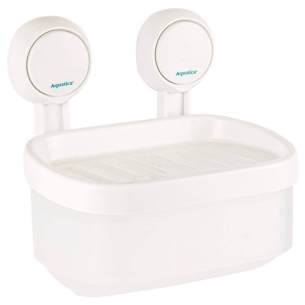 Тримач для туалетного паперу на вакуумних присосках s42 219×193×151мм AQUATICA