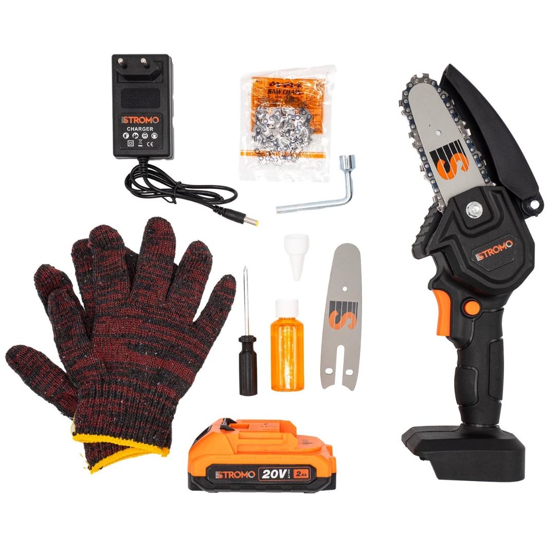 Ланцюгова пила акум. STROMO AAS-20