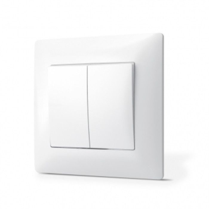 Переключить два -ключевой IP20 White Almera Bati