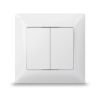 Переключить два -ключевой IP20 White Almera Bati