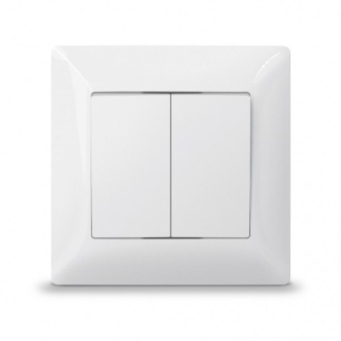 Переключить два -ключевой IP20 White Almera Bati