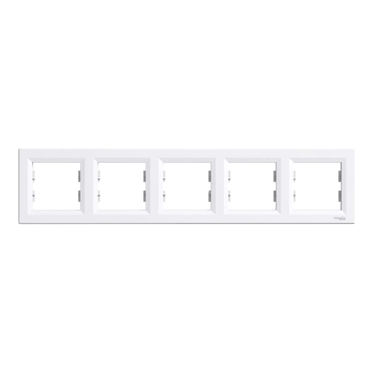 Рамка 5-місна горизонтальна біла Almera BATI