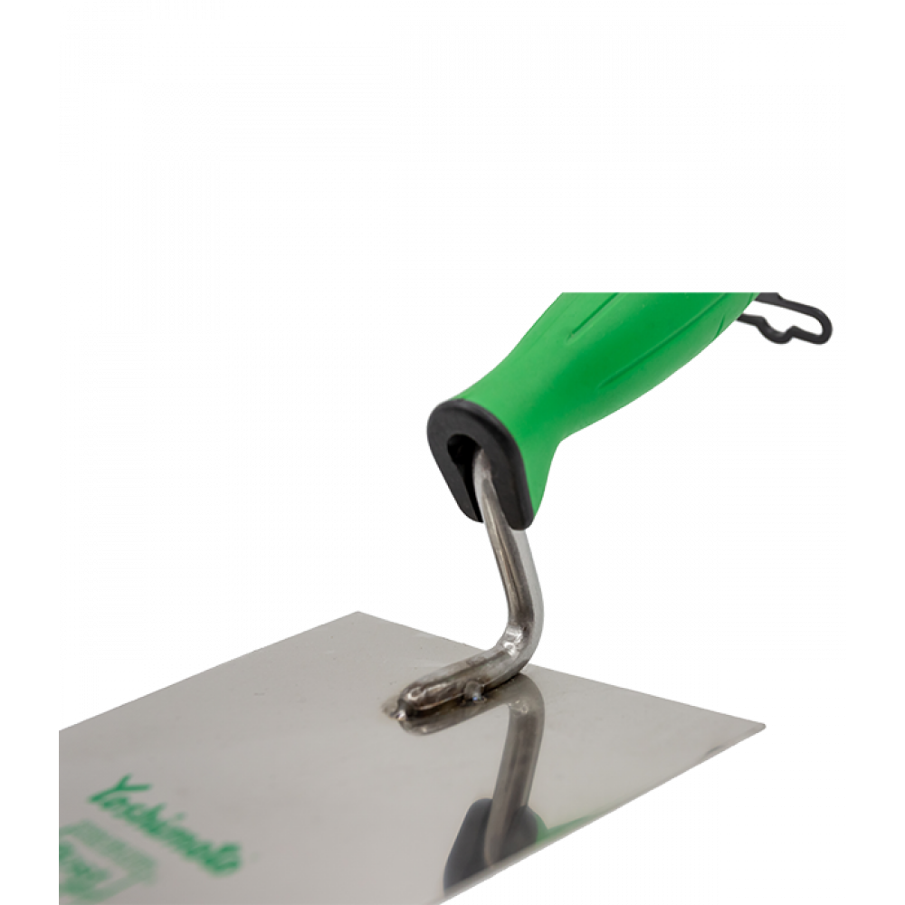 Кельма каменщика Yoshimoto, нержавеющая сталь, ручка 2К, 180мм