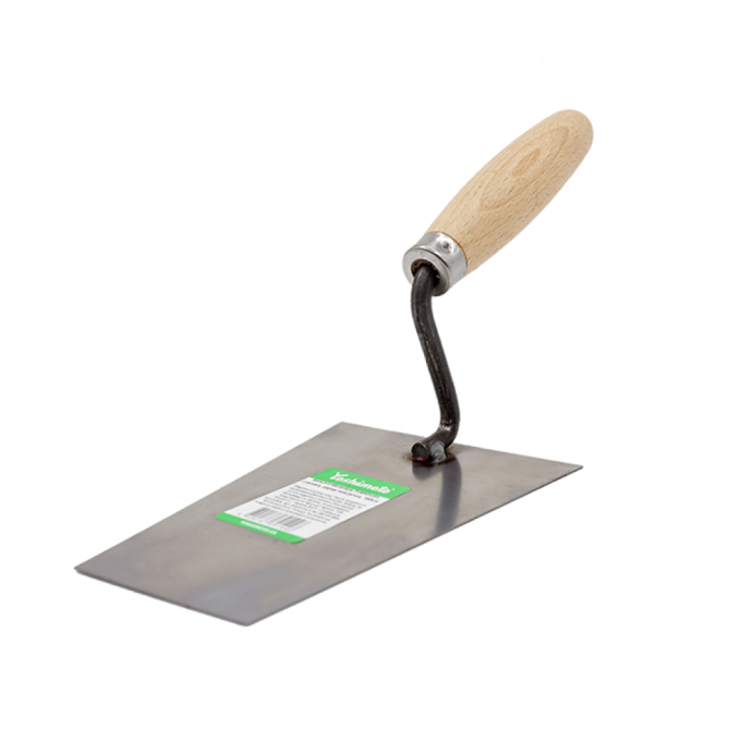 Кельма каменщика Yoshimoto, стальная, деревянная ручка, 160мм