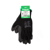 Рукавички Yoshimoto трикотажні з чорним поліуретановим покритям, р.10 з етикеткою