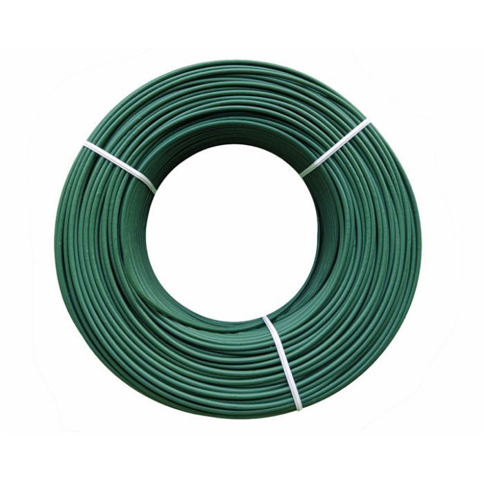 Дріт в'язальний сталевий цинк з ПВХ покриттям 1.6мм. 50м