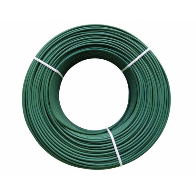 Дріт в'язальний сталевий цинк з ПВХ покриттям 1.6мм. 50м