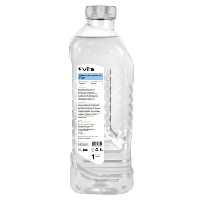 Вода дистильована VIRA прозора 1 л