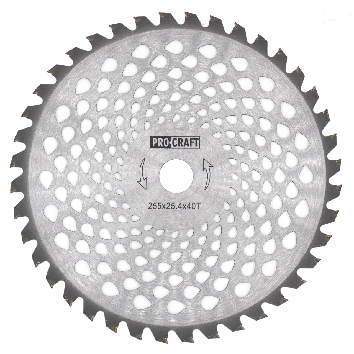 Ніж 40Т победит Procraft D255*25.4