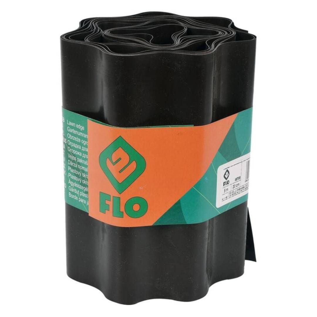 Полоса бар'єрна для рослин чорна, b= 200 мм, l= 9 м