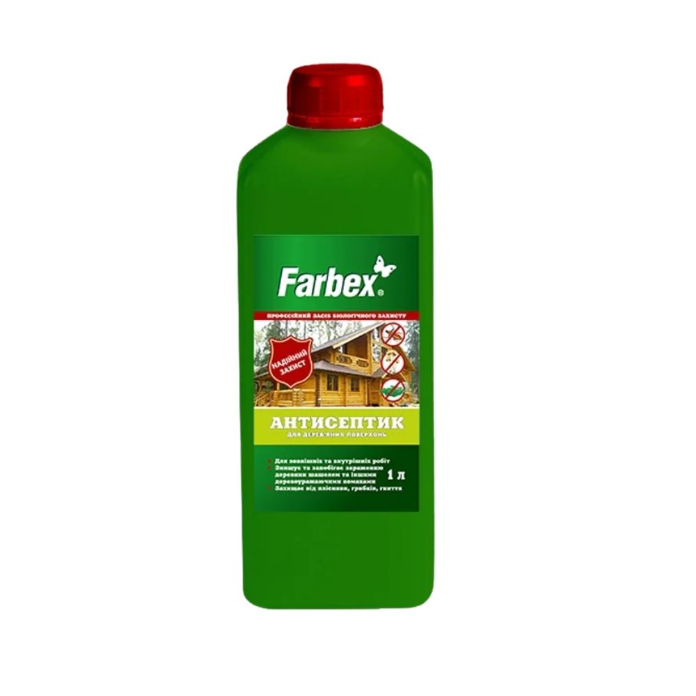 Антисептик для дерев'яних поверхонь ТМ Farbex - 1 л