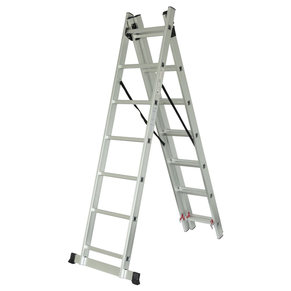Драбина розкладна універсальна 7 сходинок SIGMA