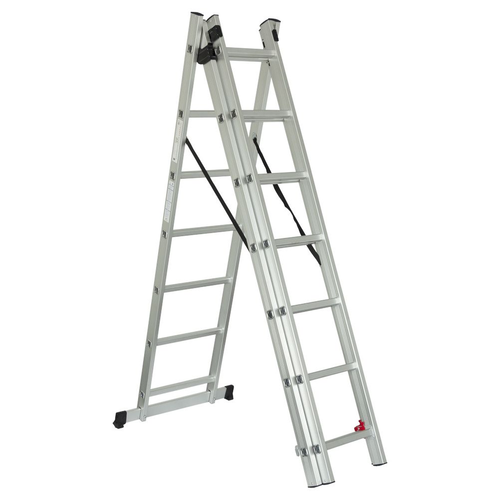 Драбина розкладна універсальна 7 сходинок SIGMA