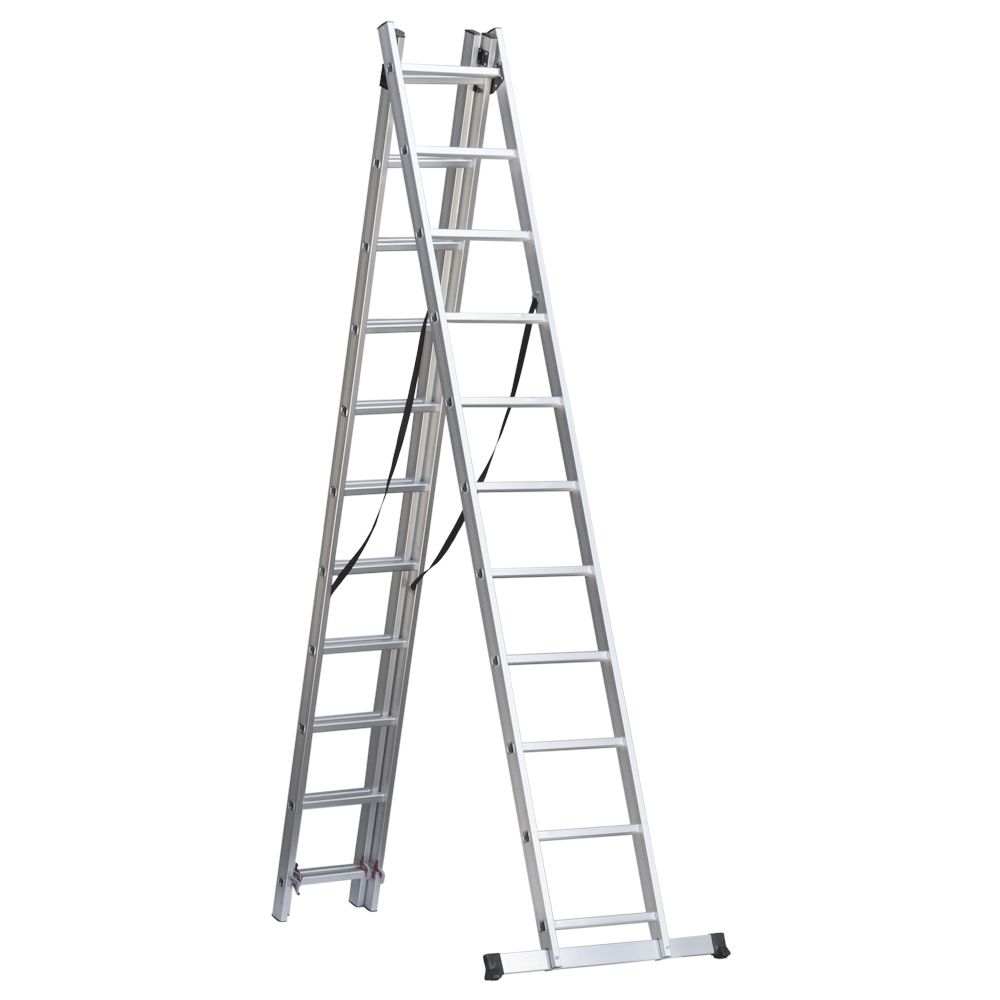 Драбина розкладна універсальна 11 сходинок SIGMA