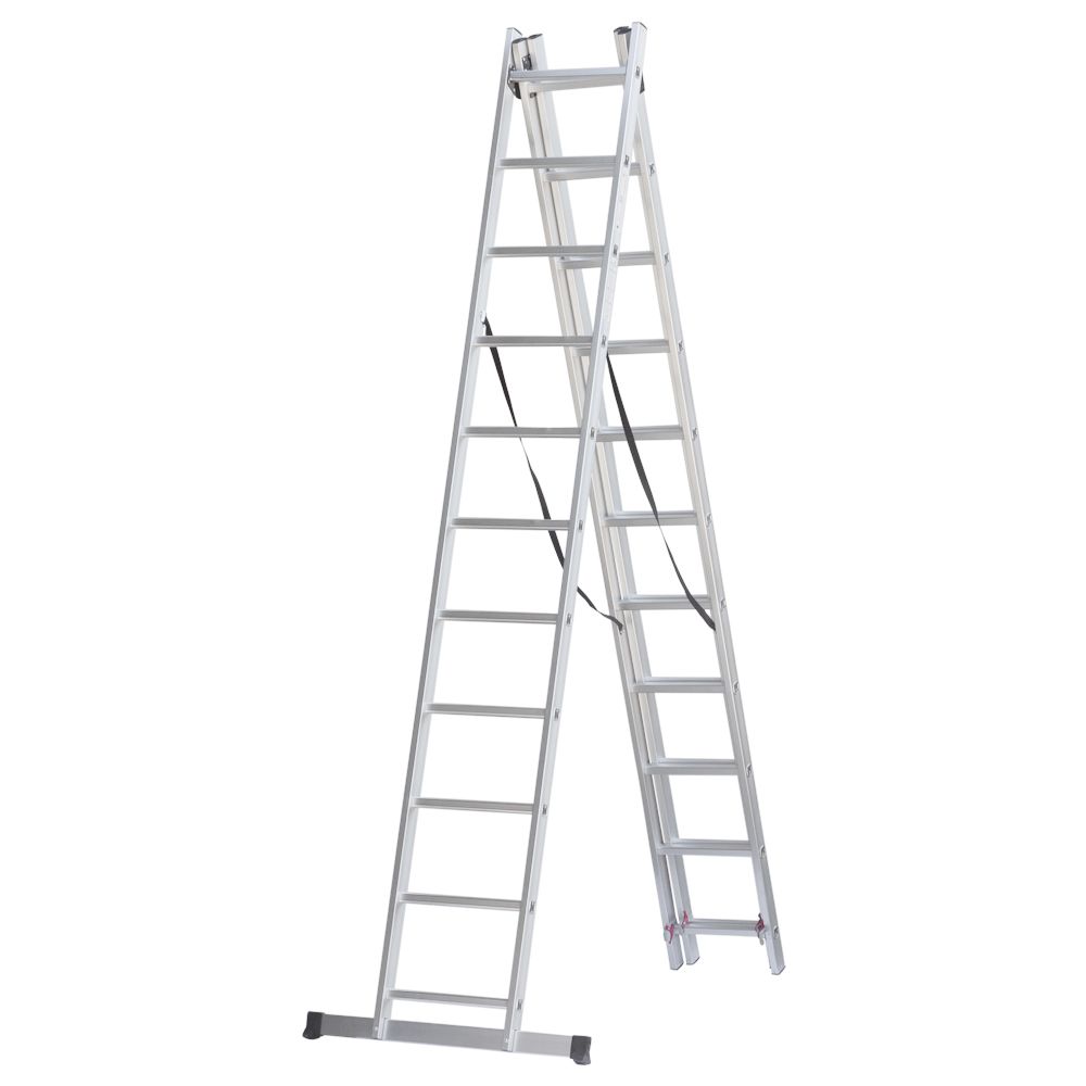 Драбина розкладна універсальна 11 сходинок SIGMA