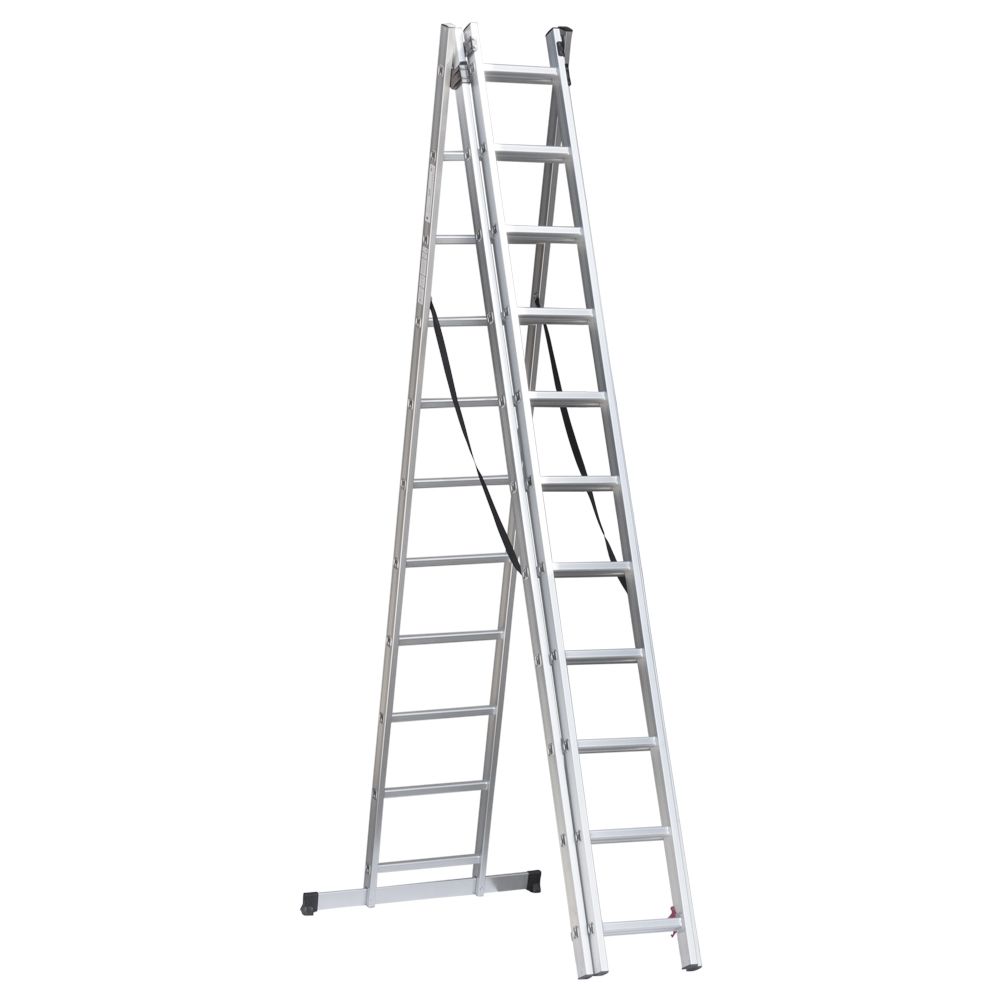 Драбина розкладна універсальна 11 сходинок SIGMA