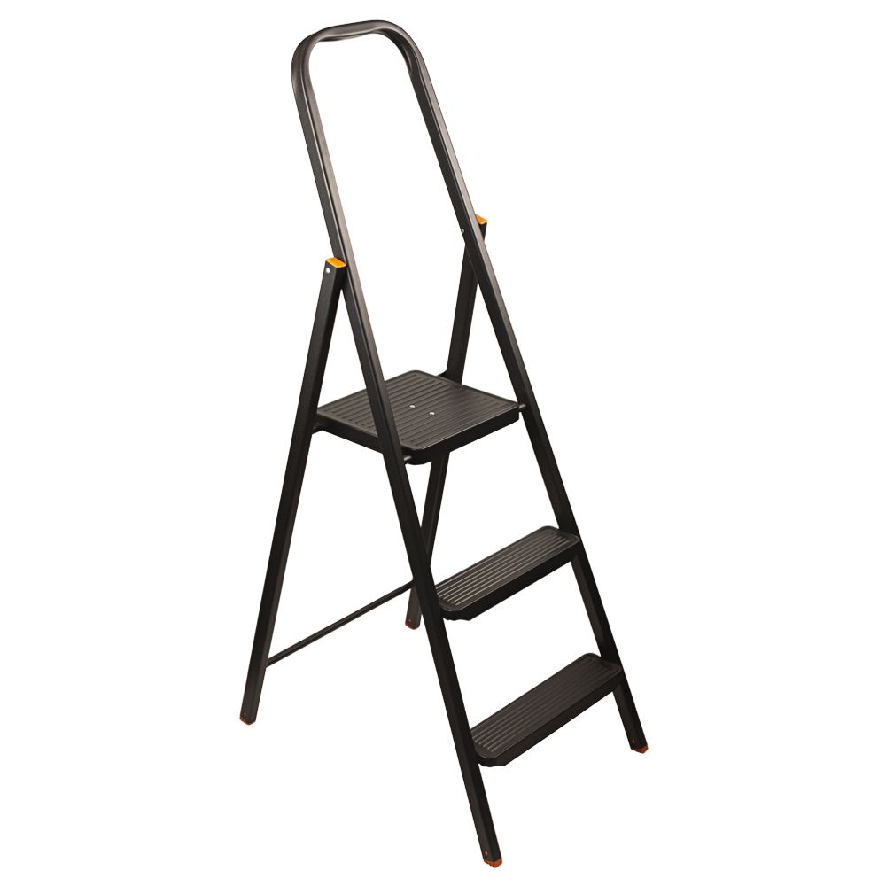 Стремянка стальная 3 ступеньки GRAD