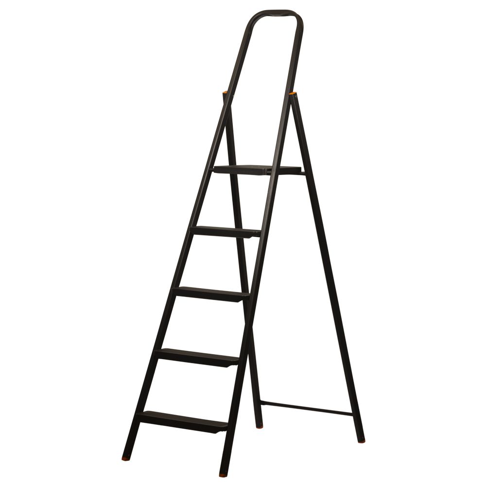 Стремянка стальная 5 ступенек GRAD