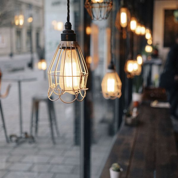 LED лампа VIDEX Filament ST64FAD 6W E27 2200K димерная бронза