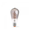 LED лампа VIDEX Filament ST64FGD 4W E27 2100K димерная графит