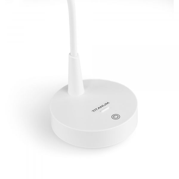 LED лампа настiльна з акумулятором TITANUM TLTF-012W 7W 3000-6000K
