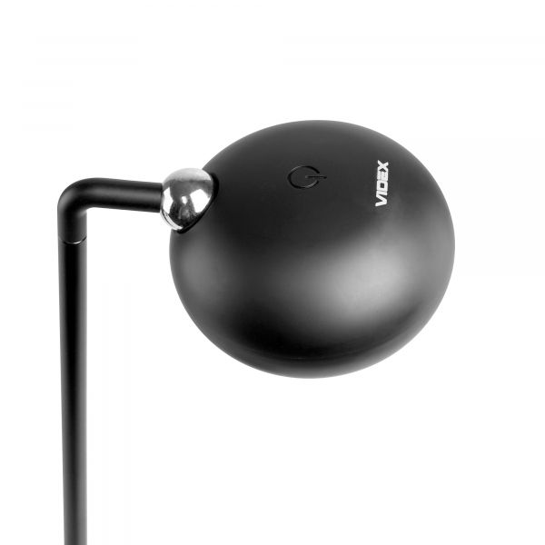 LED настольная лампа с аккумулятором VIDEX VLE-TF18B 3W 3000-5500K Черная