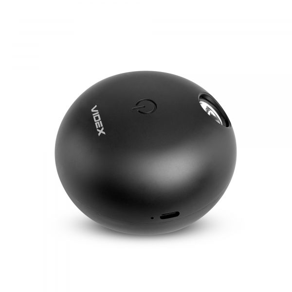 LED настольная лампа с аккумулятором VIDEX VLE-TF18B 3W 3000-5500K Черная