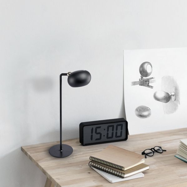 LED настольная лампа с аккумулятором VIDEX VLE-TF18B 3W 3000-5500K Черная