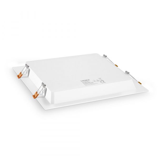 LED светильник Back встроенный квадратный VIDEX 26W 5000K