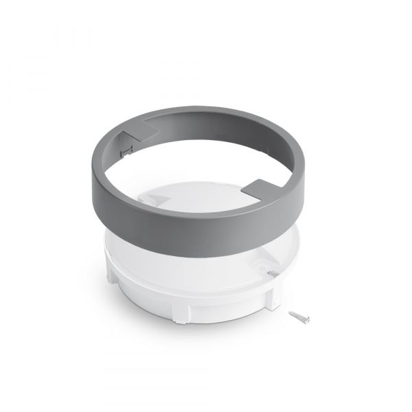 LED світильник IP65 круглий VIDEX 18W 5000K сенсорний