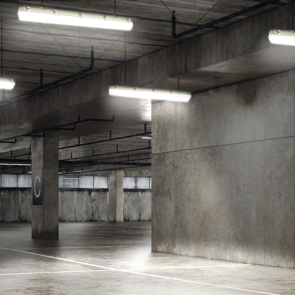 LED светильник IP65 линейный под лампу 2хТ8 VIDEX 1,2М 220V