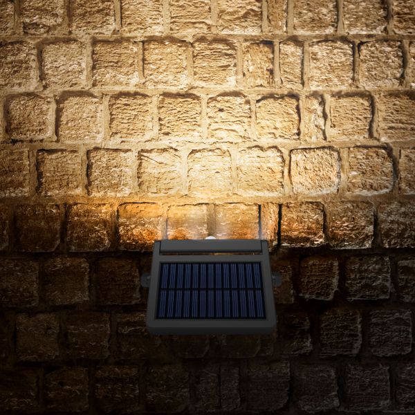 LED світильник автономний настінний IP54 VIDEX 600Lm 5000K Сенсорний