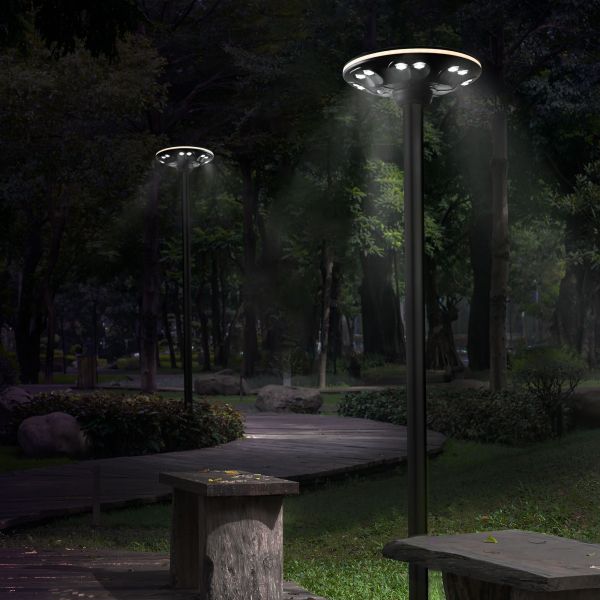 LED світильник автономний парковий IP54 VIDEX 1400Lm Сенсорний