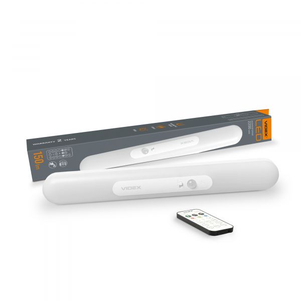 LED Світильник акумуляторний з датчиком руху VIDEX VL-NL013W-SR