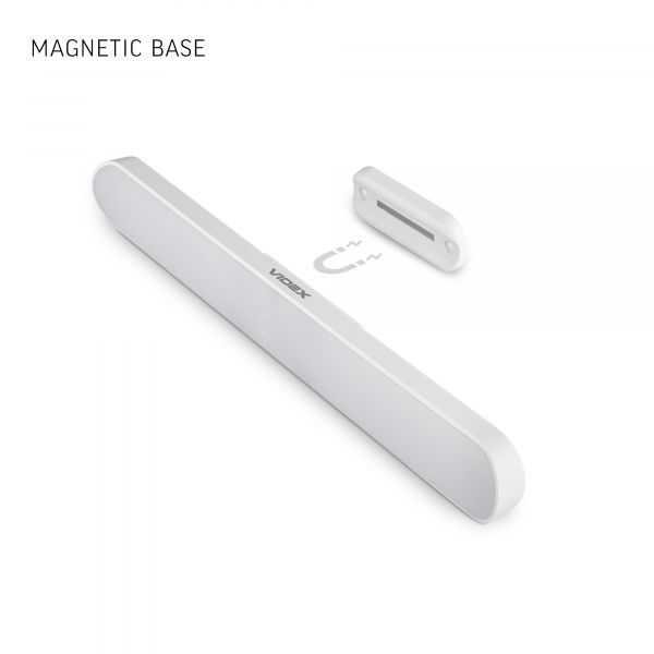 LED Світильник акумуляторний з пультом VIDEX VL-NL049W-R