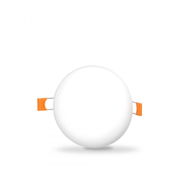 LED світильник безрамковий круглий VIDEX 9W 4100K