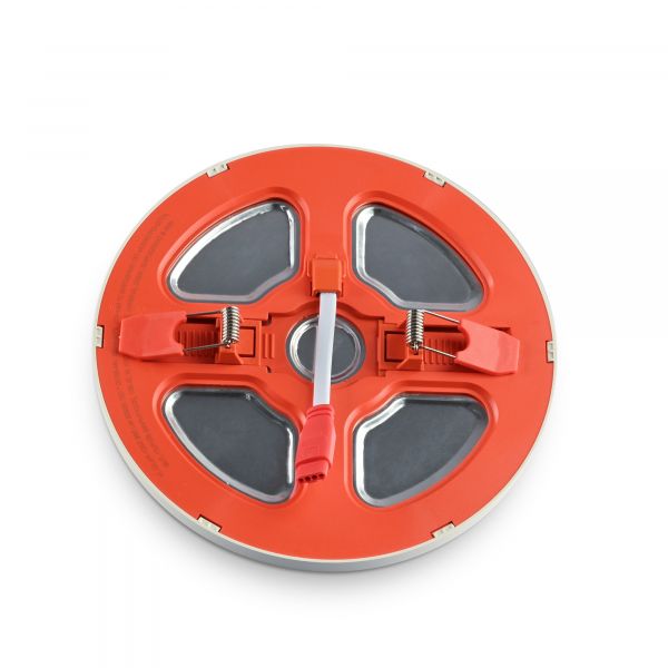 LED светильник встроенный с декоративной подсветкой VIDEX DL4R 12W+4W 5000K+2700K 220V