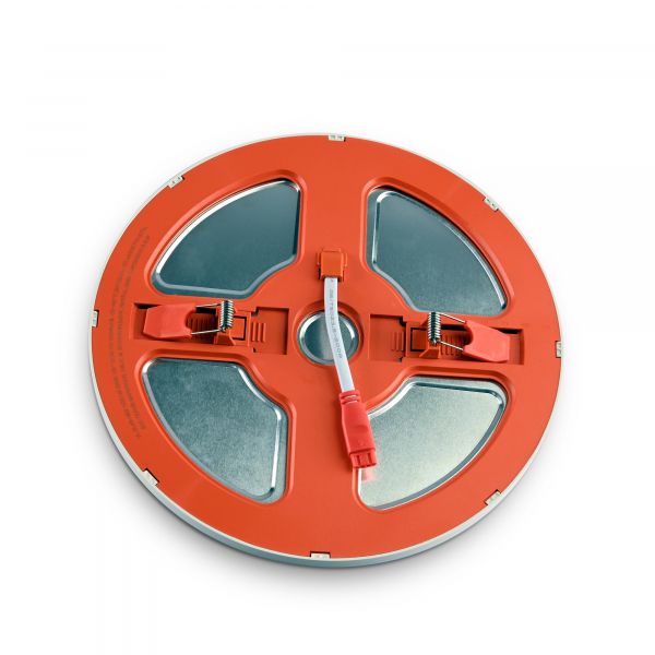 LED світильник вбудований з декоративною підсвіткою VIDEX DL4R 18W+6W 5000K+2700K 220V