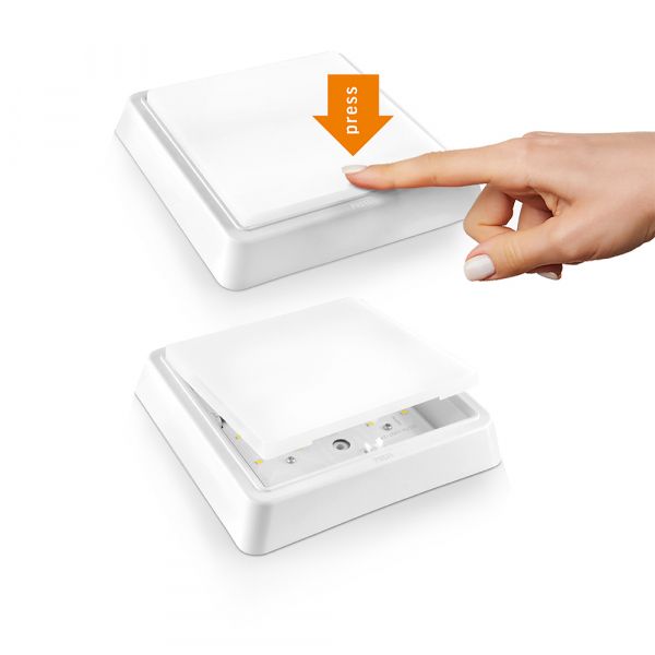 LED Світильник квадратний накладний TITANUM 18W 5000K 220V