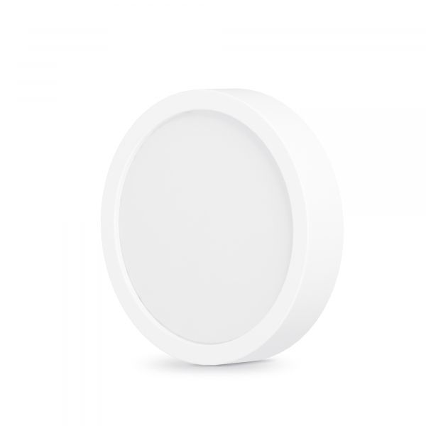 LED Світильник круглий накладний VIDEX 12W 5000K White