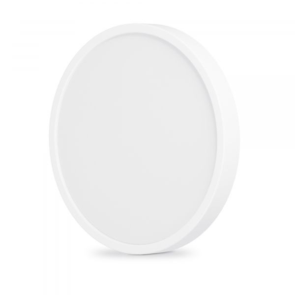 LED Світильник круглий накладний VIDEX 24W 5000K White