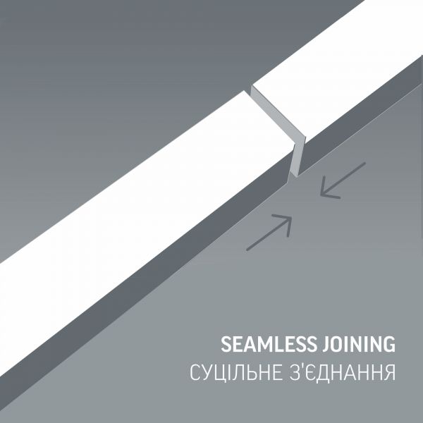 LED світильник лінійний VIDEX BN03 30W 0.6М 5000K 220V Black