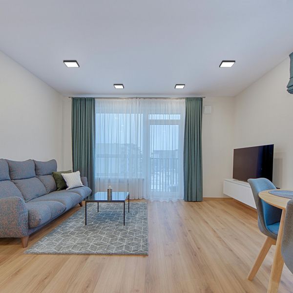 LED Світильник накладний квадрат VIDEX 18W 5000K Black